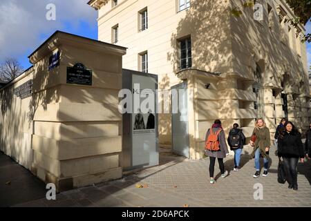 Außenansicht des Musée de la Libération de Paris - Musée du Général Leclerc - Musée Jean Moulin. Befreiungsmuseum von Paris.Paris.Frankreich Stockfoto