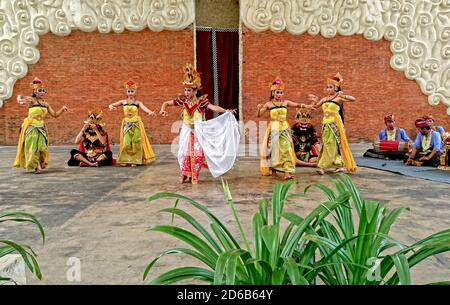 Tari Bali Tanz, Bali Kultur, Garuda Wisnu Kencana, Bali, Indonesien Stockfoto