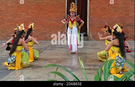 Tari Bali Tanz, Bali Kultur, Garuda Wisnu Kencana, Bali, Indonesien Stockfoto