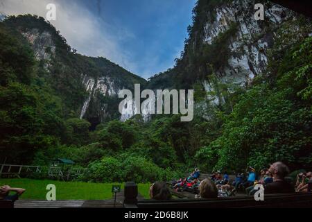 Mulu National Forest Park befindet sich im Miri Bezirk von Sarawak Stockfoto