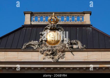 Emblem, Landtag, Potsdam, Brandenburg Stockfoto