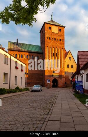 Darlowo, Pommersche Herzogsburg, Woiwodschaft Westpommern, Polen Stockfoto