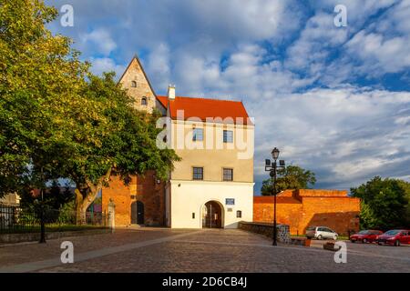 Darlowo, Pommersche Herzogsburg, Woiwodschaft Westpommern, Polen Stockfoto