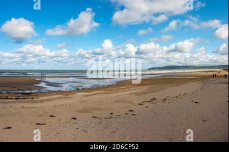 Red Wharf Bay, Anglesey, Wales, Großbritannien Stockfoto