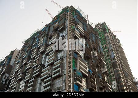 16.07.2016, Singapur, , Singapur - Baustelle der Marina ein Gebäude, ein hoher Dichte, gemischt-Nutzung Komplex von Gebäuden, die vier h umfasst Stockfoto