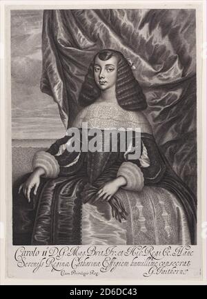 Katharina von Braganza, 1662. Stockfoto