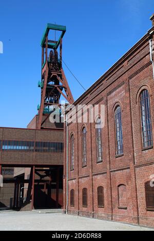 Essen, Deutschland. Industrielles Erbe des Ruhrgebiets. Zollverein, ein UNESCO-Weltkulturerbe. Stockfoto