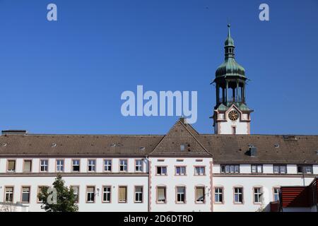 Rheydt Bezirk Mönchengladbach, Deutschland. Postamt. Stockfoto