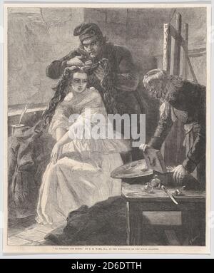 La Toilette des Morts, aus "Illustrated London News", 25. Juli 1863. Stockfoto