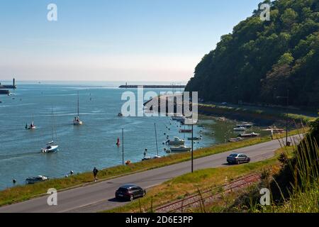 Küstengebiet Von Frankreich, Saint Brieuc, Frankreich Stockfoto