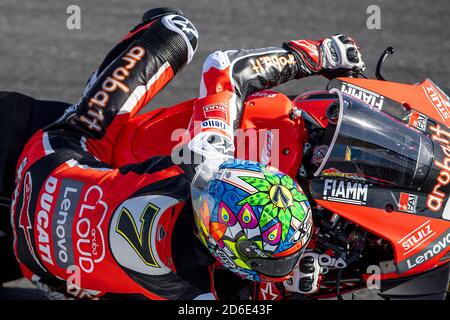 Estoril, Portugal, Italien. Oktober 2020. Freies Training, World Superbike - SBK in estoril, portugal, Italien, Oktober 16 2020 Kredit: Unabhängige Fotoagentur/Alamy Live Nachrichten Stockfoto