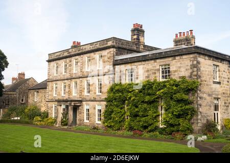 18. jahrhundert Hexham Haus in Sele Park, Hexham, Northumberland, England, Großbritannien Stockfoto