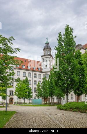 Deutschland, Bayern, Dillingen an der Donau, Universität Dillingen, Akademie für Lehrerbildung. Stockfoto