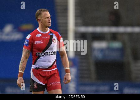 Kevin Brown (7) von Salford Red Devils während des Spiels Stockfoto