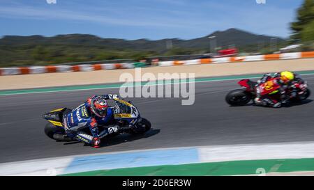 Estoril, Portugal. 16 Oct 2020, No. 76 Loris Baz Yamaha YZF R1 Ten Kate Racing Yamaha während der 8. Runde Pirelli Estoril Runde 2020 - Free Practice, World Superbike - SBK - Credit: LM/Otto Moretti/Alamy Live News Stockfoto