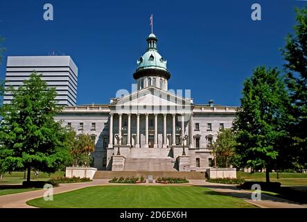 Columbia South Carolina State Capitol Building SC Stockfoto