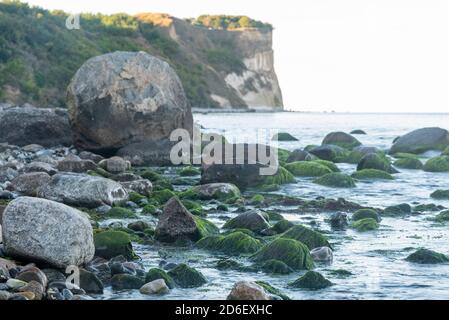 Deutschland, Mecklenburg-Vorpommern, Insel Rügen, Kap Arkona, Steilküste, Kreidefelsen Stockfoto