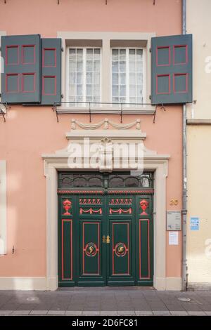 Ludwig van Beethovens Geburtsort in Bonngasse, Bonn, Nordrhein-Westfalen, Deutschland, Europa Stockfoto