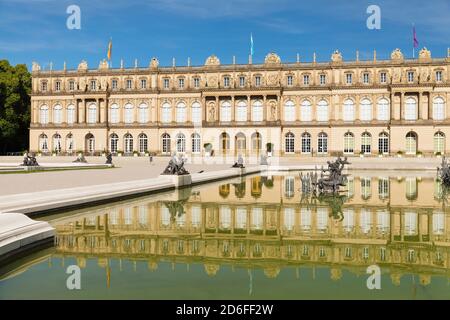 Schloss Herrenchiemsee, Herreninsel im Chiemsee, Oberbayern, Deutschland Stockfoto