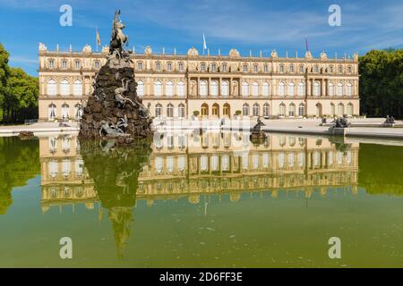 Schloss Herrenchiemsee, Herreninsel im Chiemsee, Oberbayern, Deutschland Stockfoto