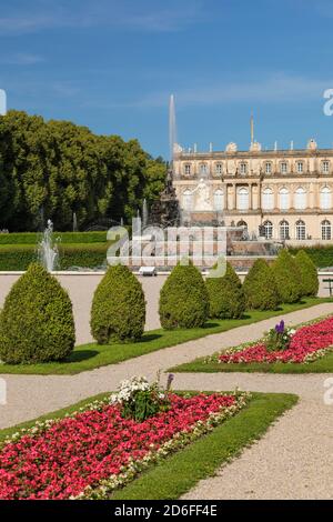 Schloss Herrenchiemsee, Herreninsel im Chiemsee, Oberbayern, Deutschland Stockfoto