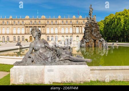 Schloss Herrenchiemsee, Herreninsel im Chiemsee, Oberbayern, Deutschland Stockfoto