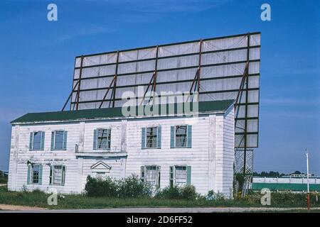 Dixie Drive-in, Route 49, West Helena, Arkansas, USA, John Margolies Roadside America Photograph Archive, 1980 Stockfoto