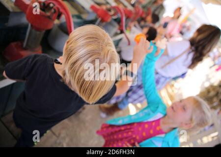 Herbst-Festival in Underwood Farms, Moorpark, Kalifornien, USA Stockfoto