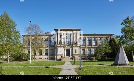 Deutschland, Niedersachsen, Wolfenbüttel, Herzog August Bibliothek, neobarock, erbaut 1881-1886 Stockfoto