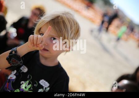 Herbst-Festival in Underwood Farms, Moorpark, Kalifornien, USA Stockfoto