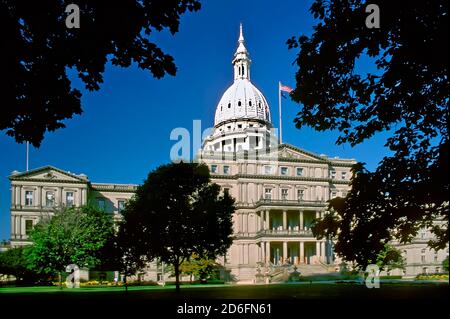 Lansing Michigan State Capitol Building Stockfoto