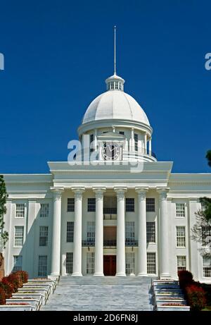 Montgomery Alabama State Capitol Building Stockfoto