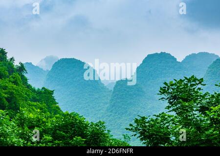 Berglandschaft Stockfoto