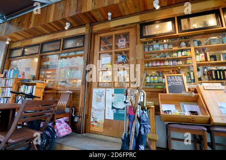 Living Bookspace (生活書社) Buchhandlung in Yuen Long, Hongkong Stockfoto