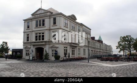 Pier A Harbor House, im Battery Park in Lower Manhattan, New York, NY, USA Stockfoto