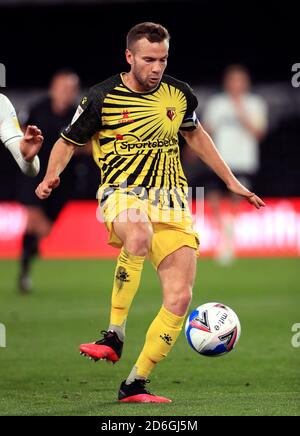 Watfords Tom Cleverley während des Sky Bet Championship-Spiels im Pride Park, Derby. Stockfoto