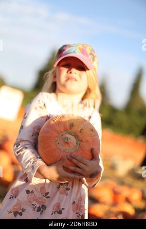 Herbst-Festival in Underwood Farms, Moorpark, Kalifornien, USA Stockfoto