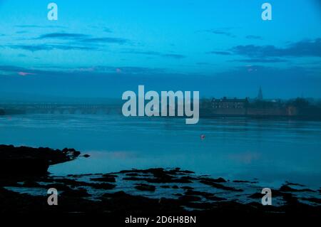 Berwick upon Tweed, Englands Grenzstadt an der schottischen Grenze. Northumberland, England Stockfoto