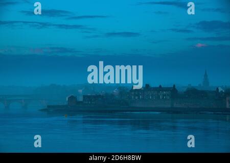 Berwick upon Tweed, Englands Grenzstadt an der schottischen Grenze. Northumberland, England Stockfoto