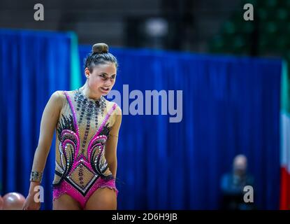 Orradini Nina von Italien Gruppe während der Serie A 2020 Runde 3 Grad im PalaBancoDesio, Desio, Italien am 11. Oktober 2020 - Foto Fabrizio Carabelli Credi Stockfoto