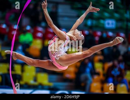 GI rhythmische Gymnastik - Serie A 2020 Runde 3 Grad - 10/10/2020 Credit: LM/Fabrizio Carabelli Stockfoto