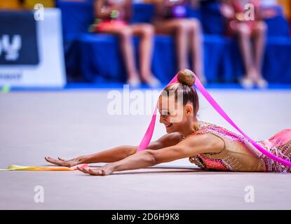 GI rhythmische Gymnastik - Serie A 2020 Runde 3 Grad - 10/10/2020 Credit: LM/Fabrizio Carabelli Stockfoto