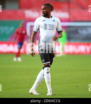 Liberty Stadium, Swansea, Glamorgan, Großbritannien. Oktober 2020. English Football League Championship Football, Swansea City versus Huddersfield Town; Kasey Palmer of Swansea City Credit: Action Plus Sports/Alamy Live News Stockfoto