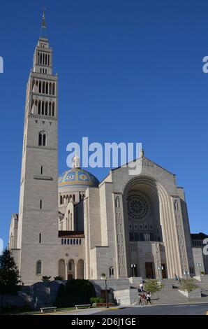 Washington DC Basilika des Nationalheiligtums der Unbefleckten Konzeption Stockfoto