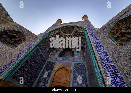 Shah Moschee, Isfahan Iran Stockfoto
