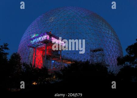 Biosphere Montreal, Umweltmuseum, Montreal, Provinz Quebec, Kanada Stockfoto