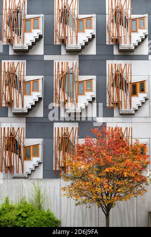 Schottisches Parlament, Edinburgh, Schottland, Großbritannien Stockfoto
