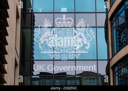 Hauptsitz der britischen Regierung International Trade Hub, Queen Elizabeth House, Edinburgh, Schottland, Großbritannien Stockfoto