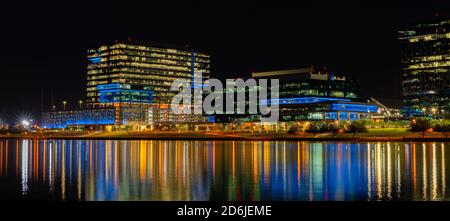 Wunderschöner Tempe Town Lake in Tempe, Arizona Stockfoto