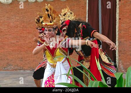 Tari Bali Tanz, Bali Kultur, Garuda Wisnu Kencana, Bali, Indonesien Stockfoto